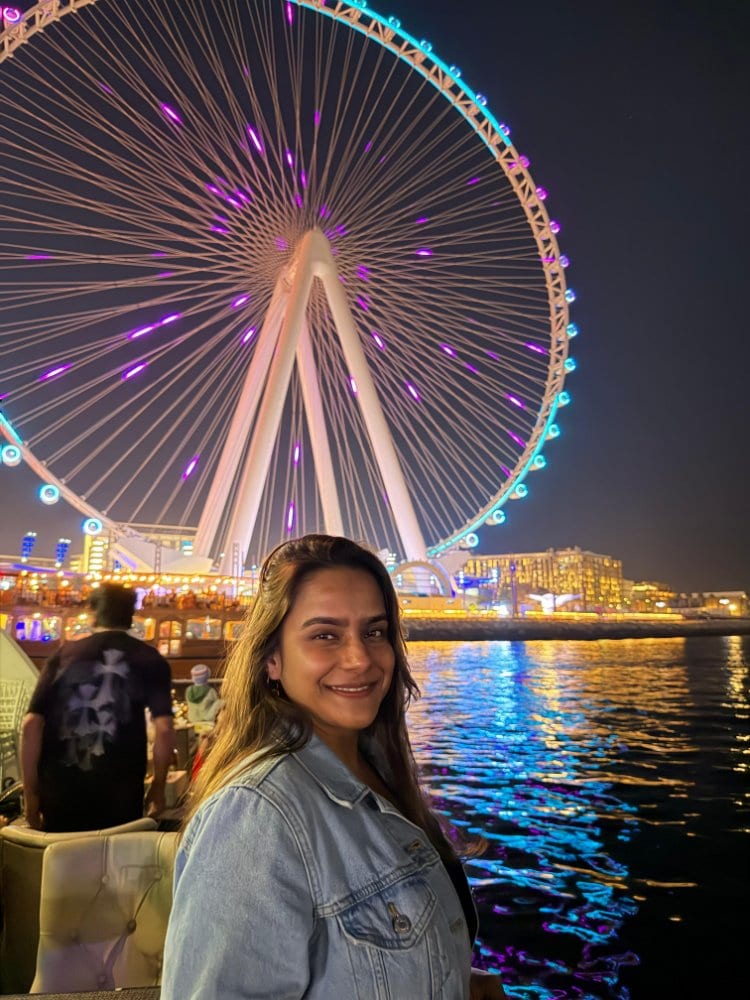By Ain Dubai at night